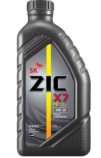Моторное масло ZIC X7 FE 0W-30, 1л
